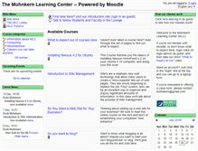 Tablet Screenshot of learning.mohnkern.com